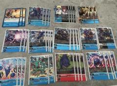 デジモンカードゲーム　ブルーフレア　デッキ　まとめ売り ブルーフレアデッキ デッキ デッキパーツ デジカ デジモン