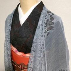 数量限定入荷 ❤ 羽織 長羽織 ショール モモンガ 着物 浴衣 レース グレー
