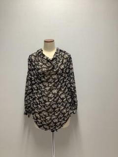 イタリア製MOSCHINO CHEAPANDCHIC 花柄テーラードジャケット Vintage Cheap & Chic Moschino - Blk Wht & Red - Floral