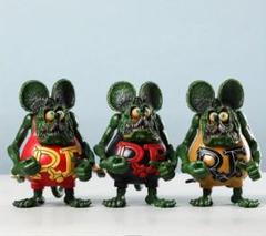 新品　未使用　ラットフィンク　フィギュア　3体セット　a136 ラットフィンク RAT FINK フィギュア 3体セット アメコミ 新品