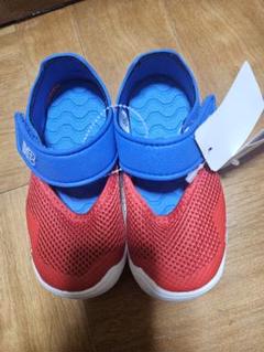 New Balance キッズサンダル 15.5cm レッド/ブルー