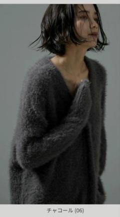 【美品】アダムエロペ　シャギーカーディガン ADAM ET ROPÉ FEMME(アダム エ ロペ ファム) / シャギー