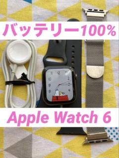 バッテリー100% Apple Watch 6
