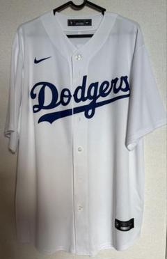 Nike Dodgers ユニフォーム Lサイズ ホワイト