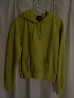 レア・希少カラー】STUSSY ストゥーシー パーカー ライムグリーン