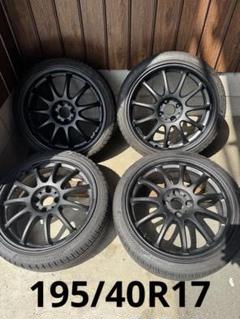 ワークEMOTION 11R 16インチ ブラック 美品】WORK EMOTION 11R 16in 5.5J +45 PCD100 ヨコハマ