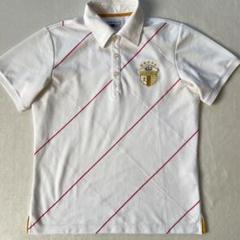FILA GOLF フィラゴルフ L ポロシャツ 白ホワイト ピンク