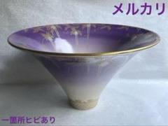 新妻守作　江月窯　薩摩焼　花図　茶入　共箱　略歴付　茶道具 茶道具 薩摩焼 江月窯 新妻守作 白薩摩 金蘭手花文 香合 共箱 V