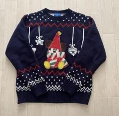 ディズニーリゾートリルリンリンセータークリスマスネイビー青ブルー