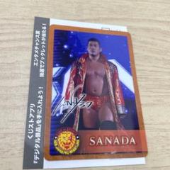 bbm 19 INFINITY 新日本プロレス　SANADA　直筆サインカード 2025年最新】sanada サインの人気アイテム - メルカリ