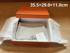 HERMES ショートブーツ保存袋とオレンジ箱のサムネイル