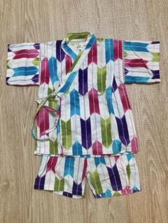 カラフル　甚平 100cm