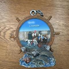 マルタの海洋テーマ置時計