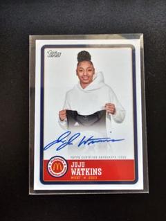 JUJU WATKINS 2023　signcard