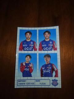 ヴァンフォーレ甲府　証明写真風シール