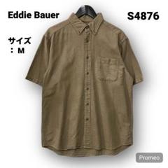 【即購入OK】Eddie Bauer 半袖シャツ サイズM ブラウン