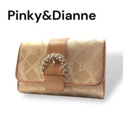 Pinky&Dianne ピンキー＆ダイアン　2つ折り財布　キャンバス　I261