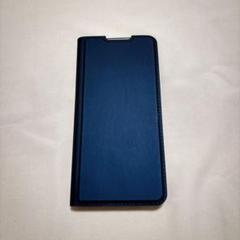 OPPO A54 au OPG02 手帳型 ケース カード収納 ブルー