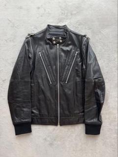 アンダーカバー UNDERCOVER 17SS シープスキン 羊革 レザー ZIP