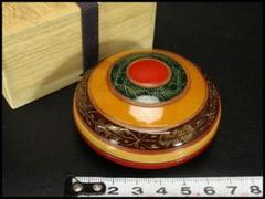 茶道具 玄々斎好写 独楽 香合 木箱付(メ1576) 茶道具 玄々斎好写 独楽 引っかから 香合 木箱付(メ1576)
