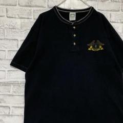 USA製90sヴィンテージTシャツ！シングルステッチ　ブラック半袖古着L722