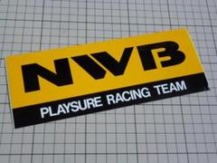 希少 正規品 NWB PLAYSURE RACING TEAM ステッカー