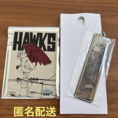 ヒロアカ原画展 メタルキーホルダー マグネットステッカー ホークス