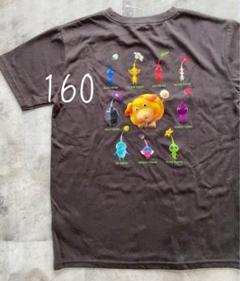ピクミン　キャラクター集合　バックプリント　半袖　tシャツ 160