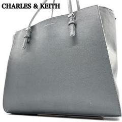 charles & keith クラシックダブルハンドル トートバッグ XL