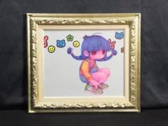 現代アート　吉田有花　直筆サイン 作品証明書付『空間』アクリル絵具 0418R 現代アート 吉田有花 直筆サイン 作品証明書付『空間』アクリル