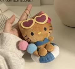 キティ　トロピカル　浮き輪　カニ　キーホルダー　マスコット m73556263899_1.jpg?1751859166