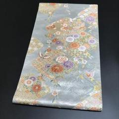 袋帯　優彩菱華文　西陣織　花菱　金糸　菱　着物　023a d 袋帯 優彩菱華文 西陣織 花菱 金糸 菱 着物 023a d - メルカリ