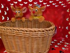 Disney - ★DISNEY  STORE　 新品タグ付　インテリア　小物入れ　かご Disney - ☆DISNEY STORE 新品タグ付 インテリア 小物入れ かご