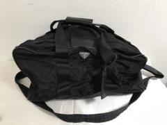 本物プラダPRADAハンドビジネストートバッグデカボストンショルダーバック黒 本物プラダPRADAハンドビジネストートバッグデカボストン