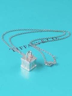 未使用級】Tiffany & Co パドロック カデナ チョーカー ネックレス