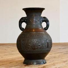 古銅 花器 時代物(K-A399) 平安時代頃・須恵器・花器 | Pot,Sueki,stoneware,cir600