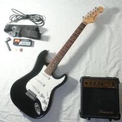 エレキギター 入門セット アンプ チューナー ストラップなど
