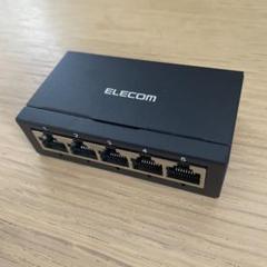 ELECOM EHC-G05MA-B スイッチングハブ 5ポート 本体のみのサムネイル