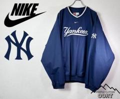 大人上品なおすすめコーデ 専用 ヤンキース MLB ナイロンプルオーバー NIKE ナイキ US古着 応援グッズ