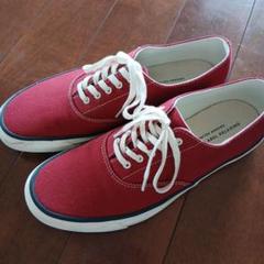 GREEN LABEL RELAXING レッドスニーカーのサムネイル