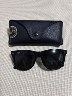 Ray-Ban RB 2140-F ブラックサングラス ケース付き