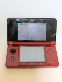 【動作確認済】ニンテンドー3DS メタリックレッド 本体