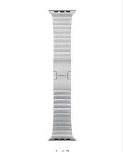 【新品未使用】Apple純正46・49mmステンレススチールリンクブレスレット