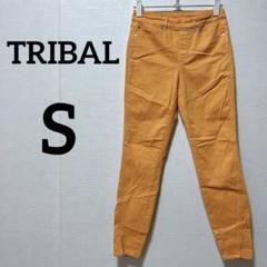 ✨️海外古着✨TRIBAL【2】オレンジ スキニーパンツ デニム ストレッチ