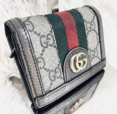 ✨未使用に近い✨　GUCCI 財布　オフディア　マーモン　シェリーライン　GG ✨未使用に近い✨ GUCCI 財布 オフディア マーモン シェリー