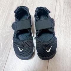 Nike キッズサンダル ブラック エアリフト 19cm - メルカリ
