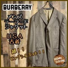 メンズ テーラード ジャケット USA古着 90s 長袖 ジャケット アウター