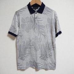 イタリア製 BARNEYS NEWYORK ポロシャツ 半袖 総柄