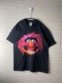 90s USA製エルモ ELMO ヴィンテージ Tシャツ セサミストリート　黒色のサムネイル