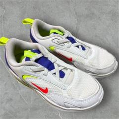 Nike キッズシューズ ホワイト/ネオンイエロー　18cm